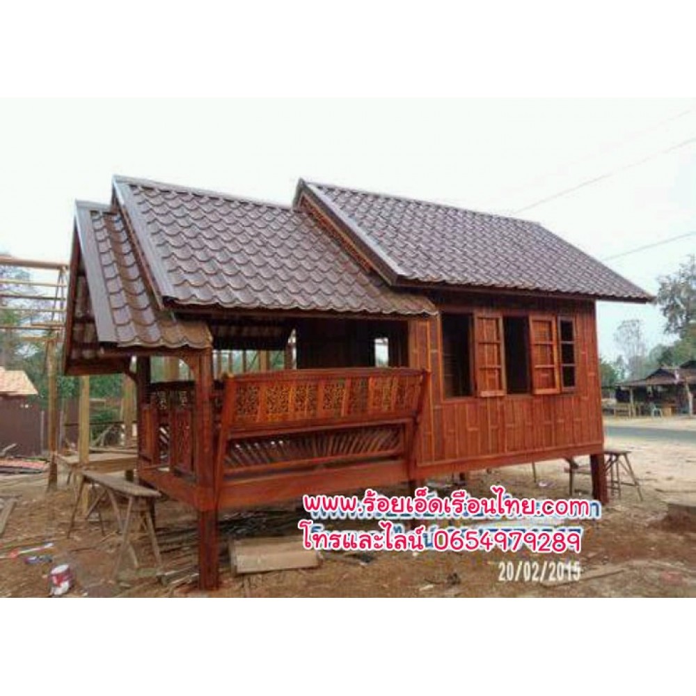 บ้านระเบียงข้างแบบที่6 ขนาด 5.5x7 บ้านระเบียงข้างแบบที่6 ขนาด 5.5x7